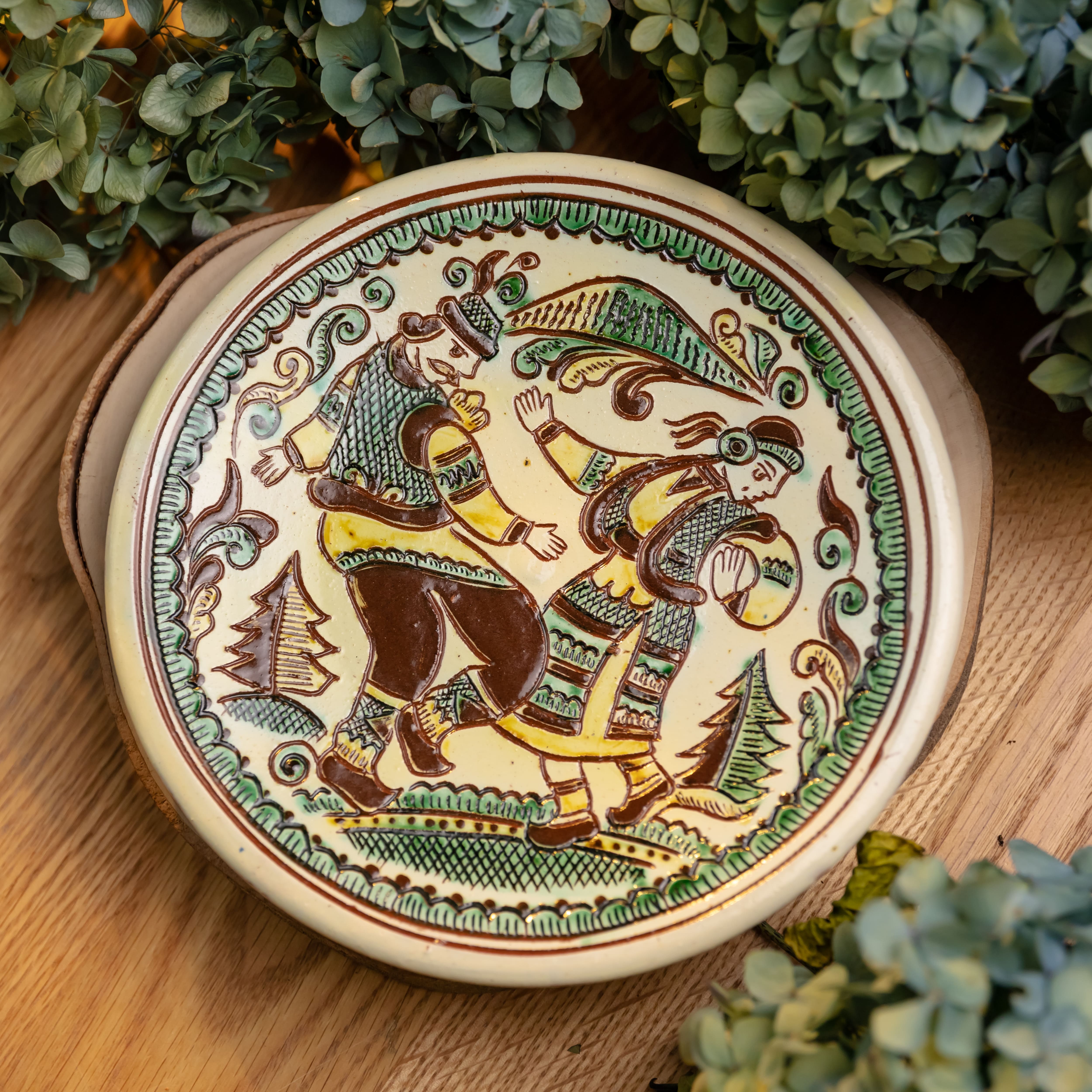 Таріль на стіну "Косівський", 20 см