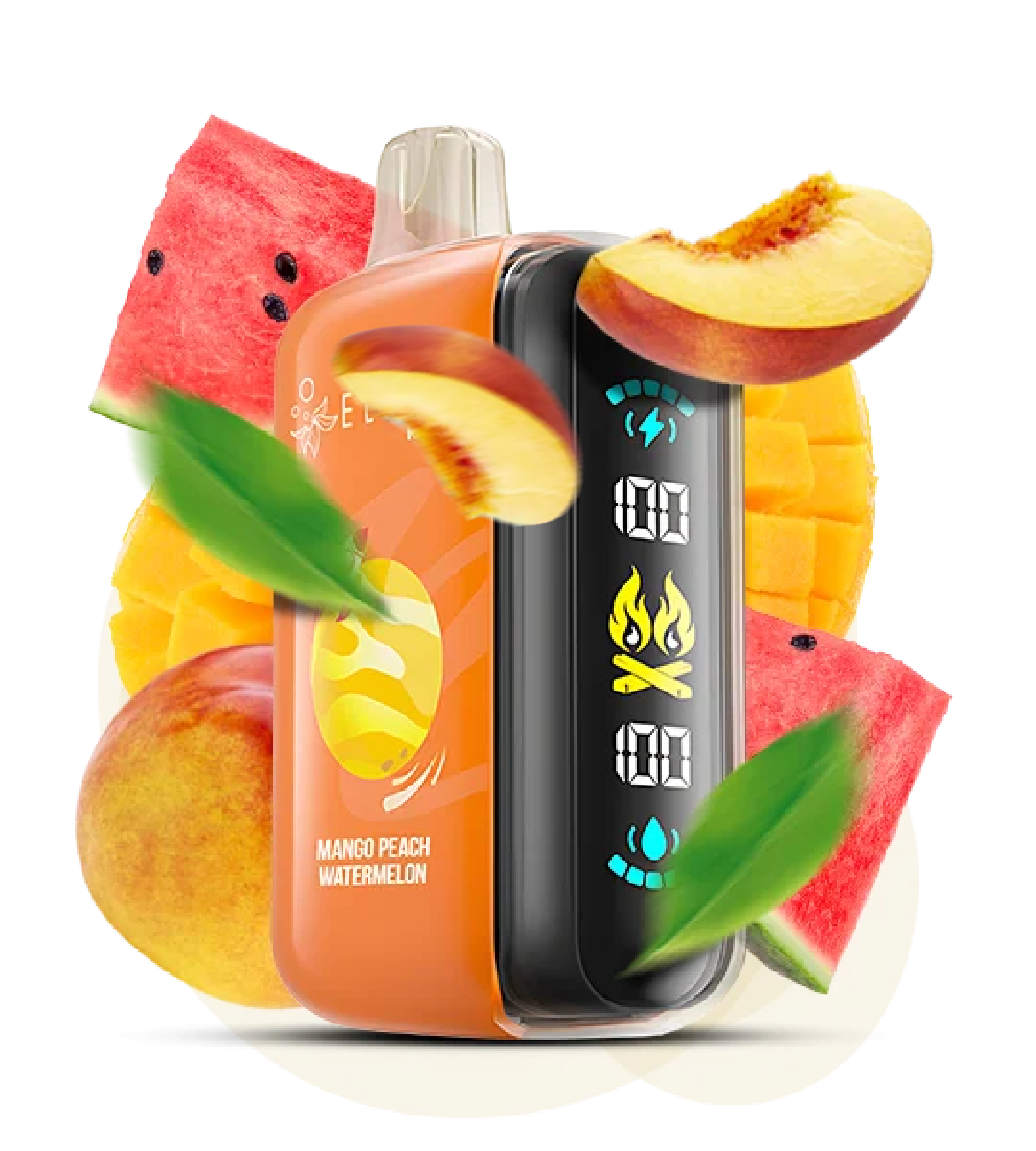 Elf Bar RAYA D3 25000 Mango Peach Watermelon ( Манго Персик Кавун )