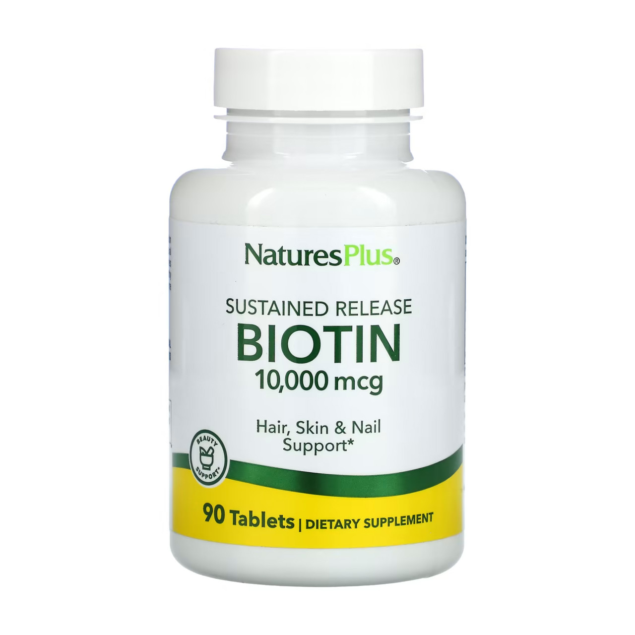 Біотин, Biotin 10000 mcg - 90 tabs