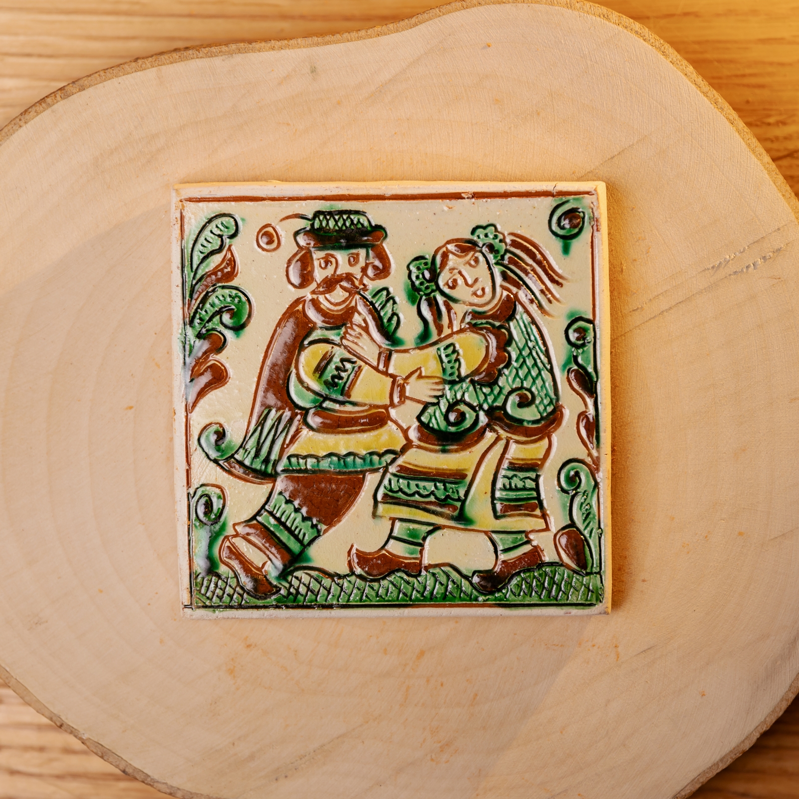 Плиточка для декору, 10*10 см