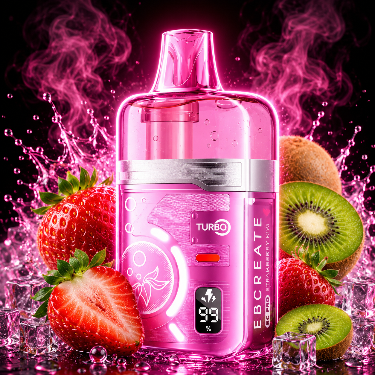 BC Pro 40000 Strawberry Kiwi (Полуниця Ківі)