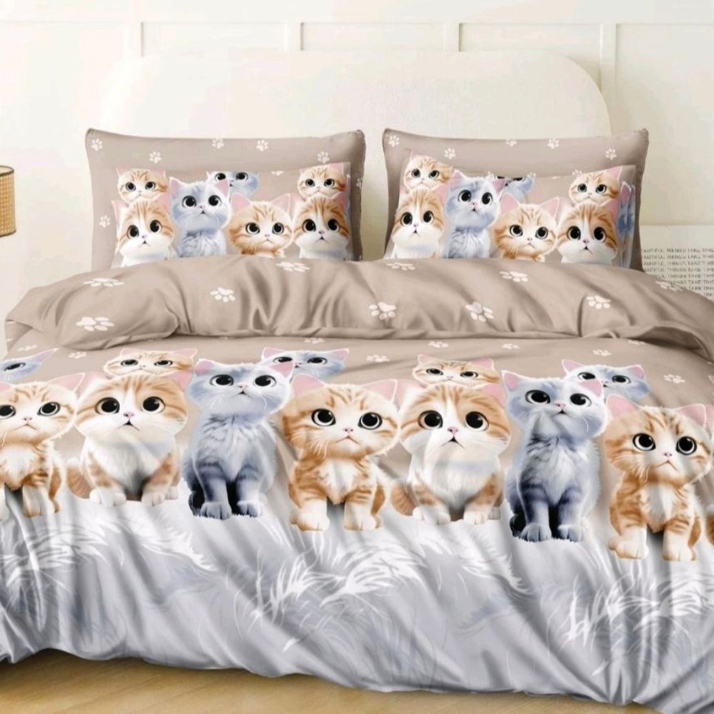 Комплект постільної білизни - Кошенята на пір'їні