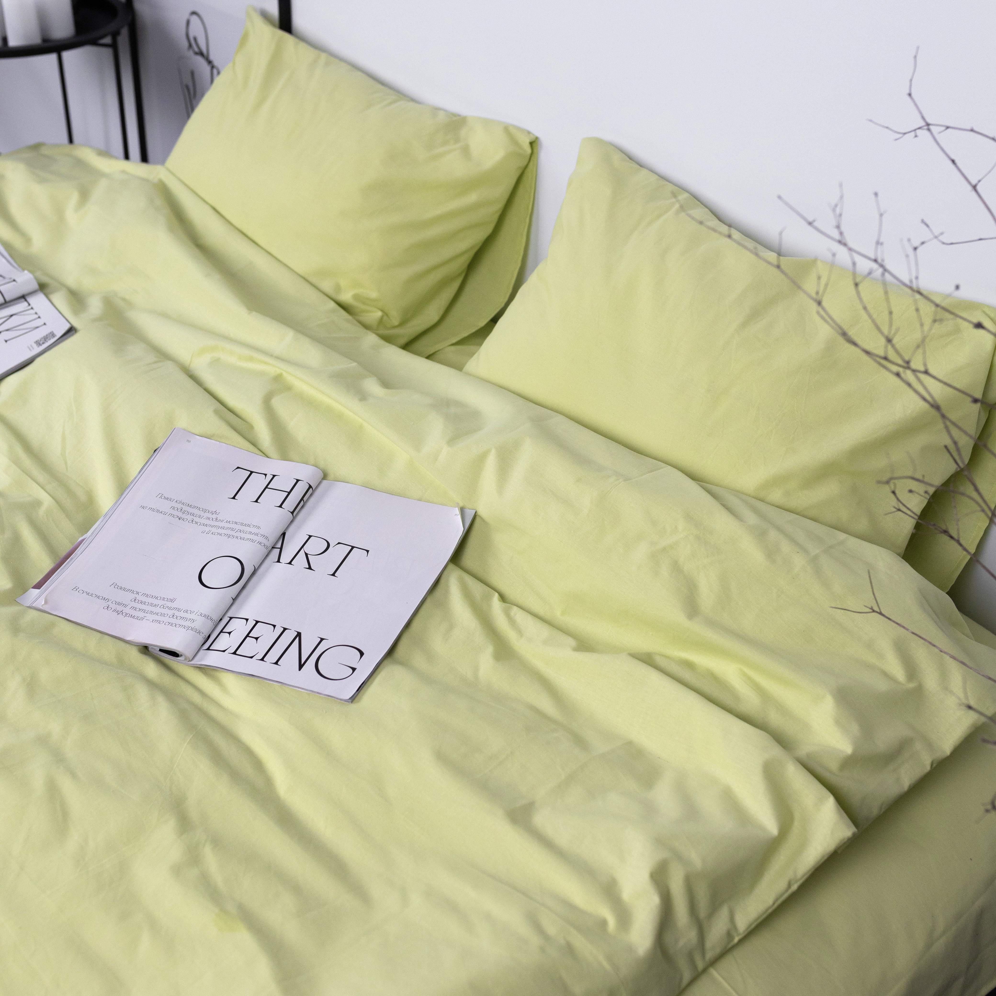 Постільний комплект Матова 100% бавовна Цитрус