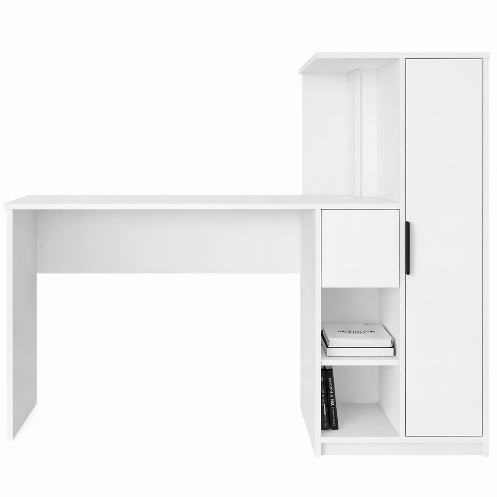 Письмовий стіл з шафою та прихованим зберіганням