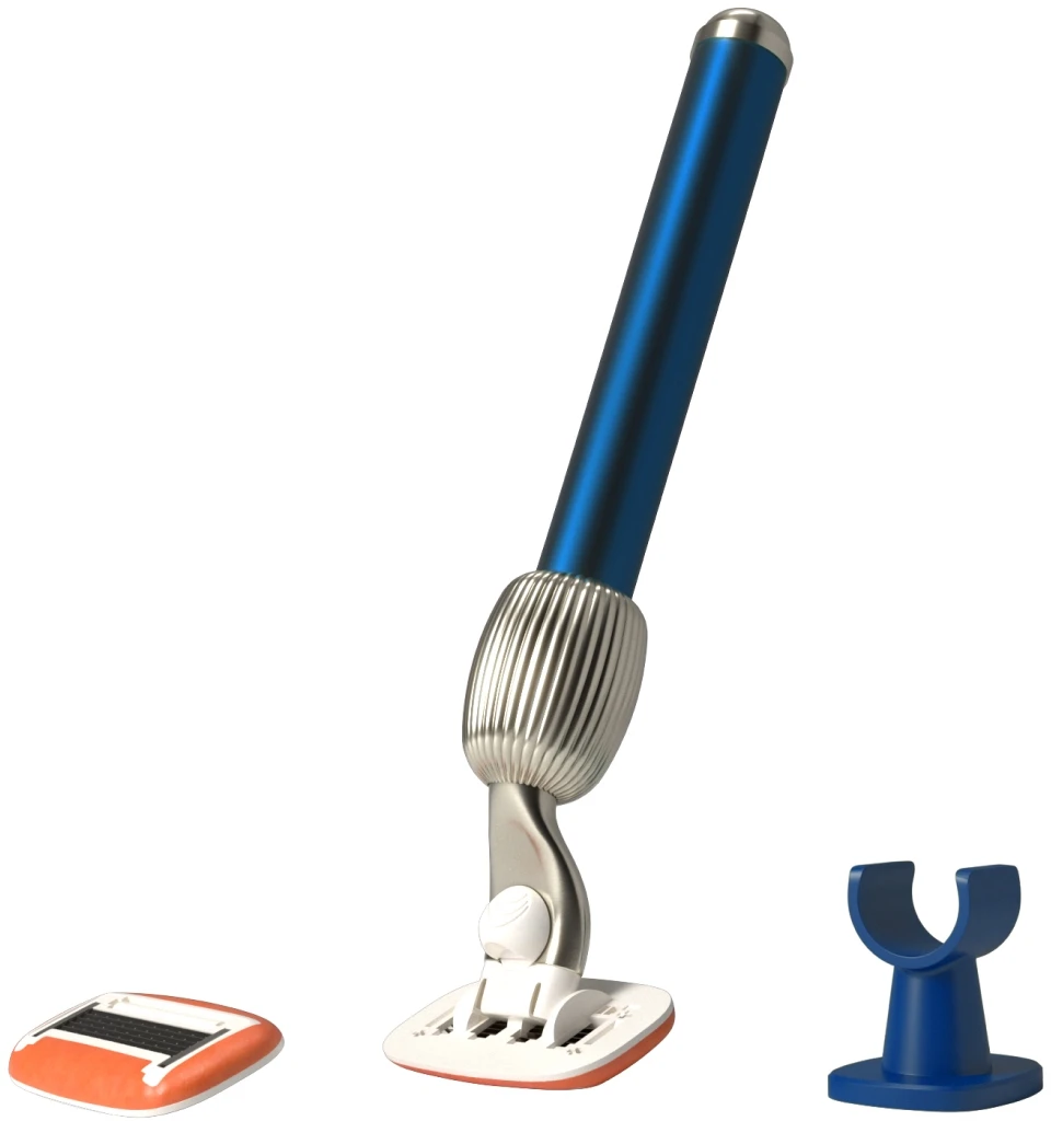 Стартовий набір засобів для гоління The Razor Starter Set – Midnight– Classy and magnetic – Північ – Вишуканий та магнетичний