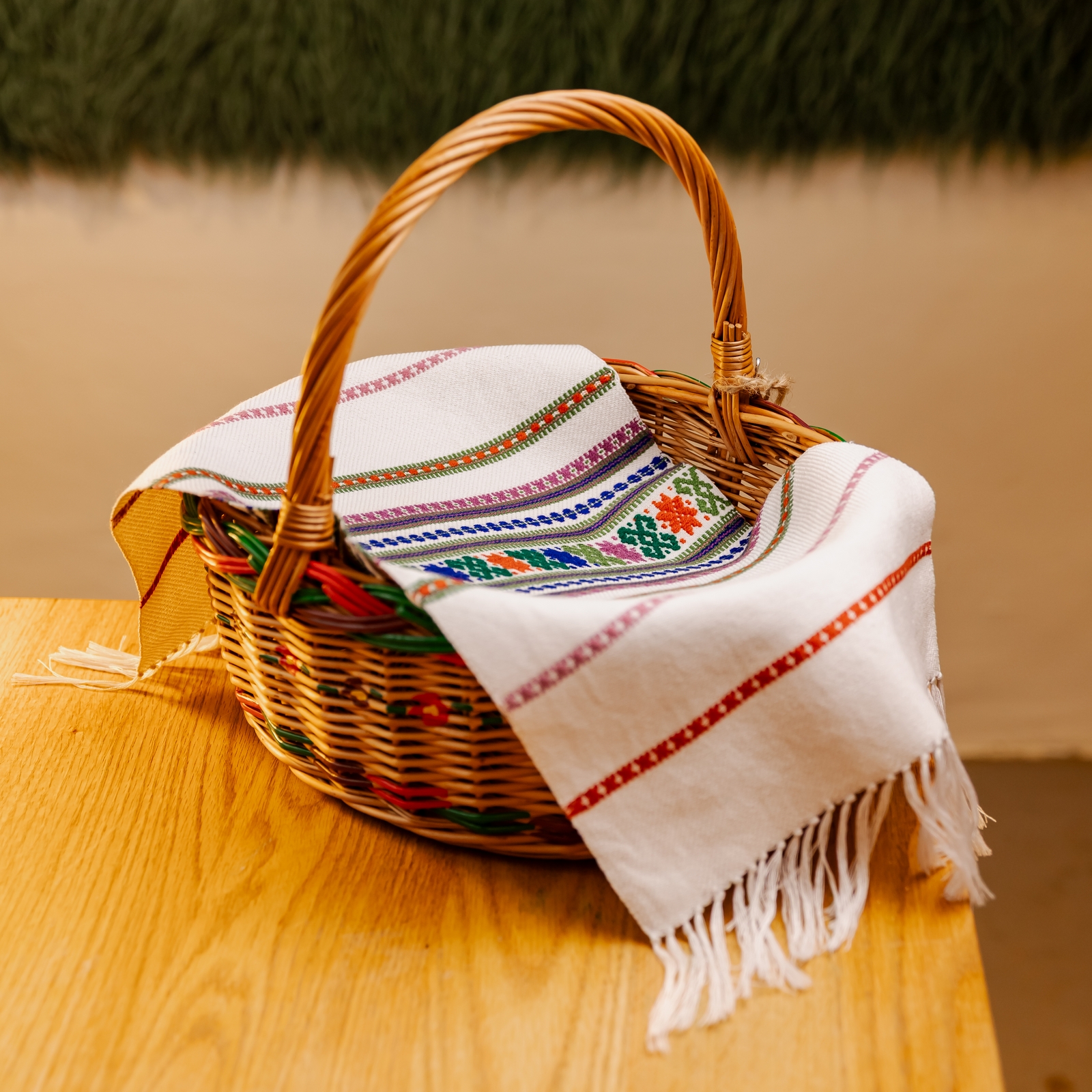 Великодній тканий рушник, 63*29 см