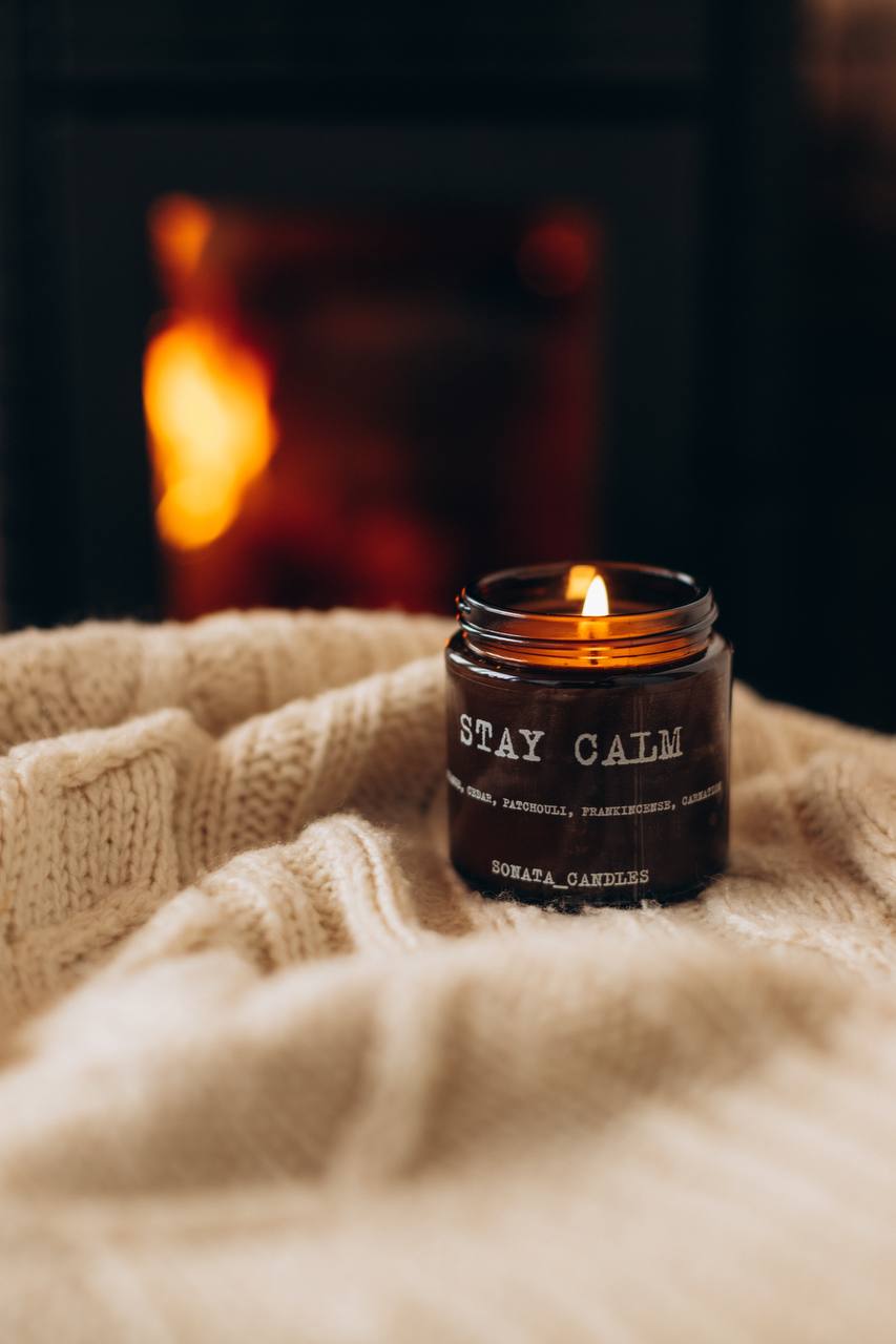 Свічка "Залишайся в спокої"