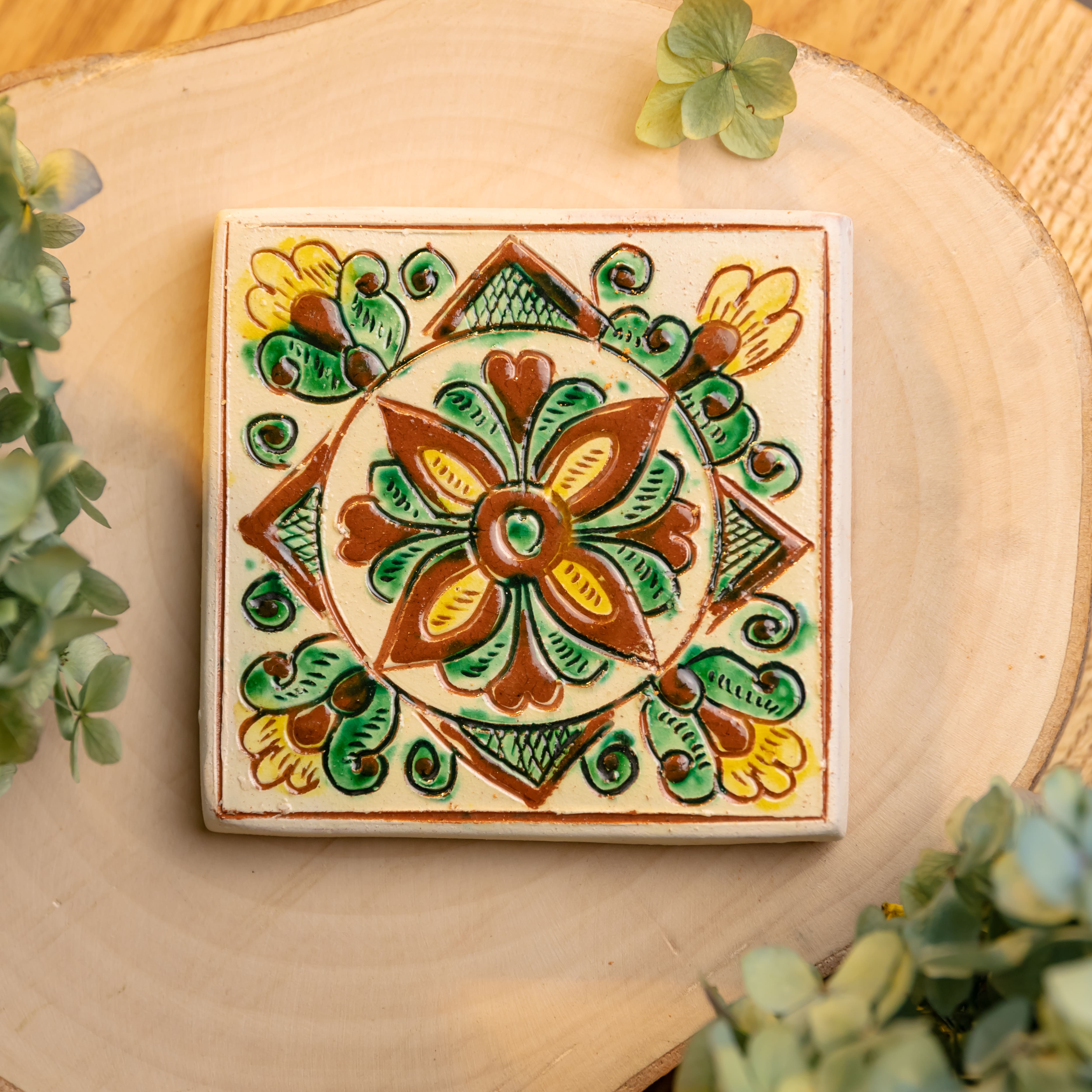 Керамічна плиточка, 10*10 см