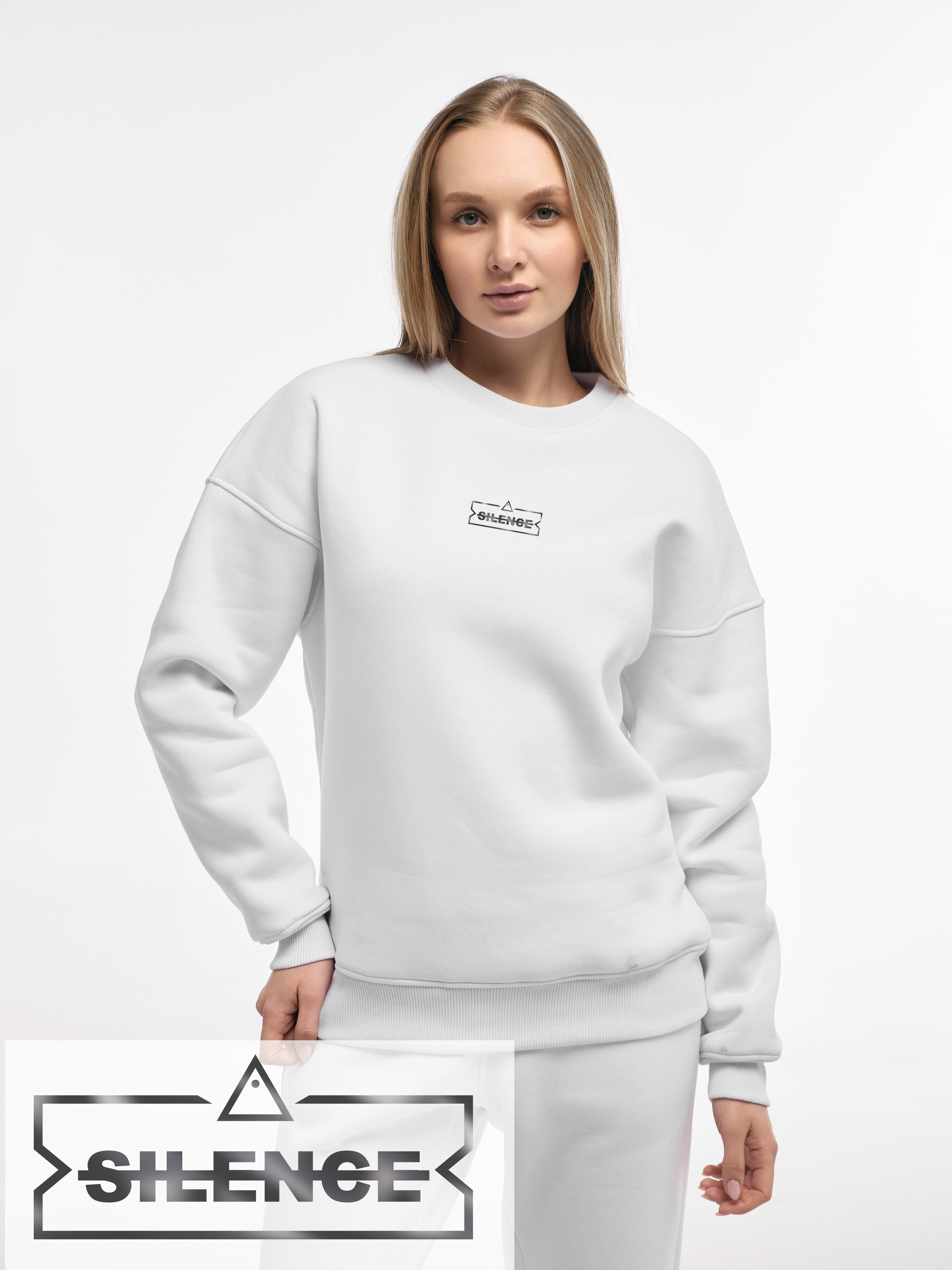 SWEATSHIRT "ANTI-SILENCE" | WHITE EMOTION | XS1