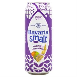 Напій безалкогольний Bavaria Smalt Mango Passion. Cвітле фільтроване 0%. 500ml. Манго маракуйя