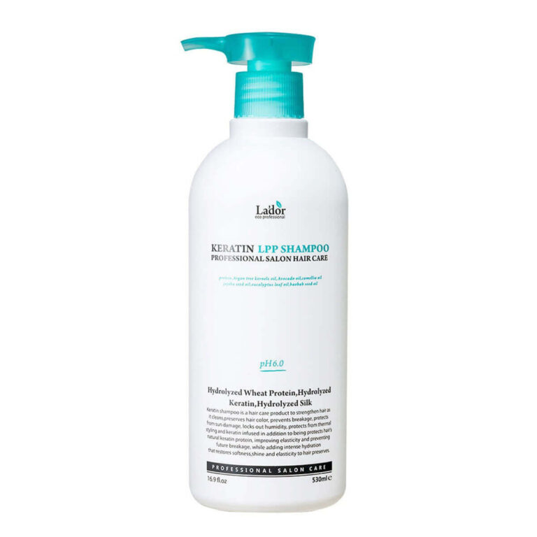 Lador Безсульфатний кератиновий шампунь Keratin LPP Shampoo, 530 ml