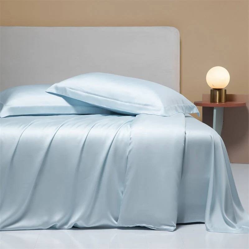 Постільна білизна з сатину, колір Ice Blue
