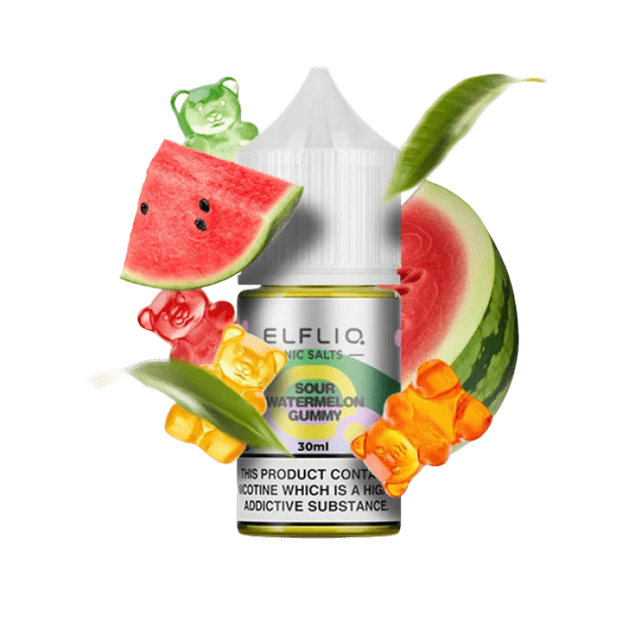 Elf Liq 30ml Sour Watermelon Gummy ( Кавун Кислі Цукерки )