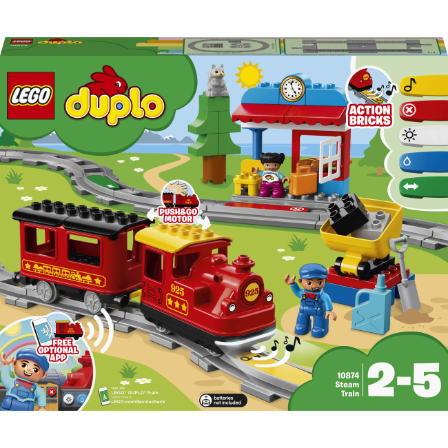 Конструктор LEGO DUPLO Паровоз (10874)