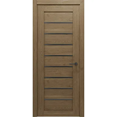 Дверне полотно EKO TM DOORS C049G сатин, дуб світлий 80 см