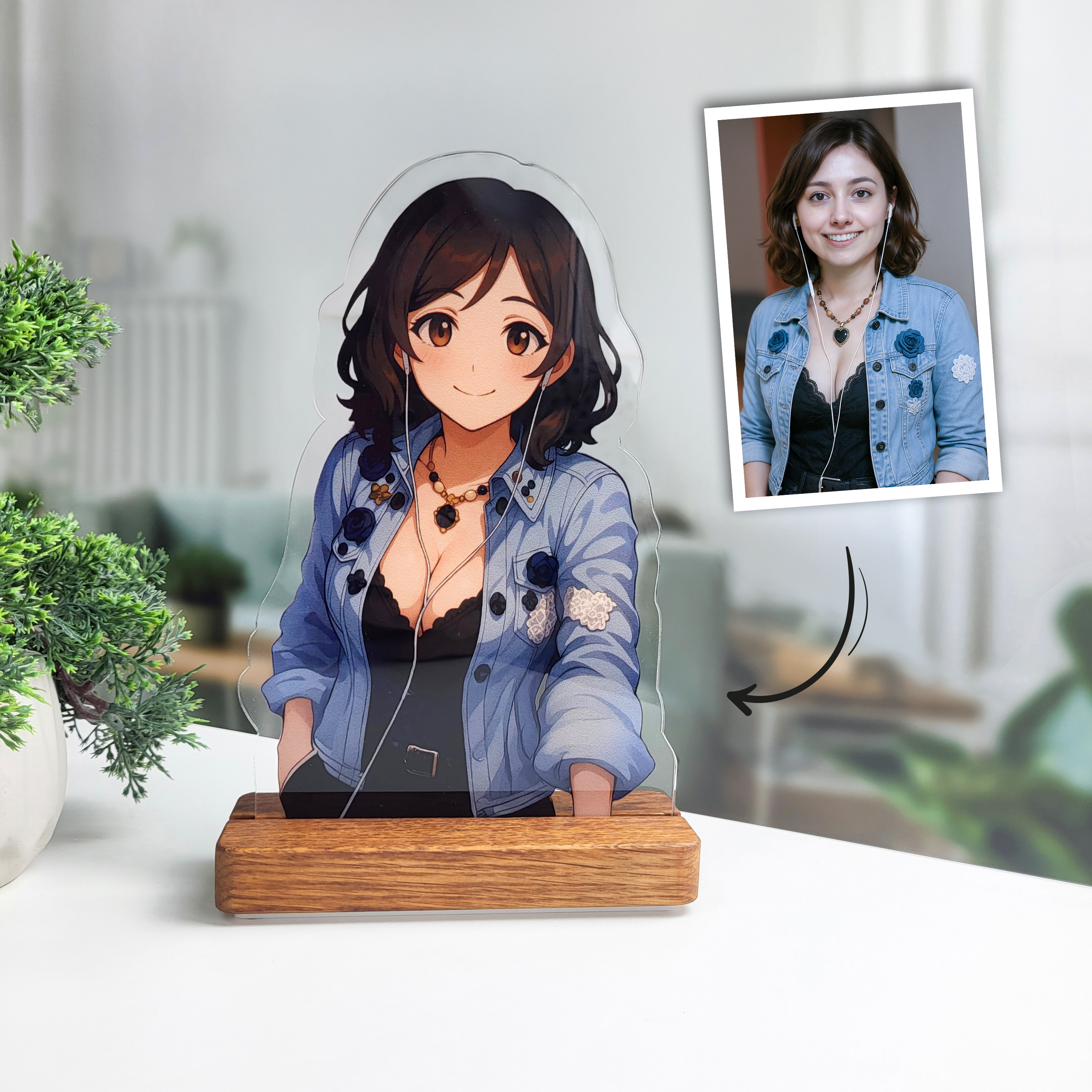 Акрилова фігурка «Аніме-персонаж»