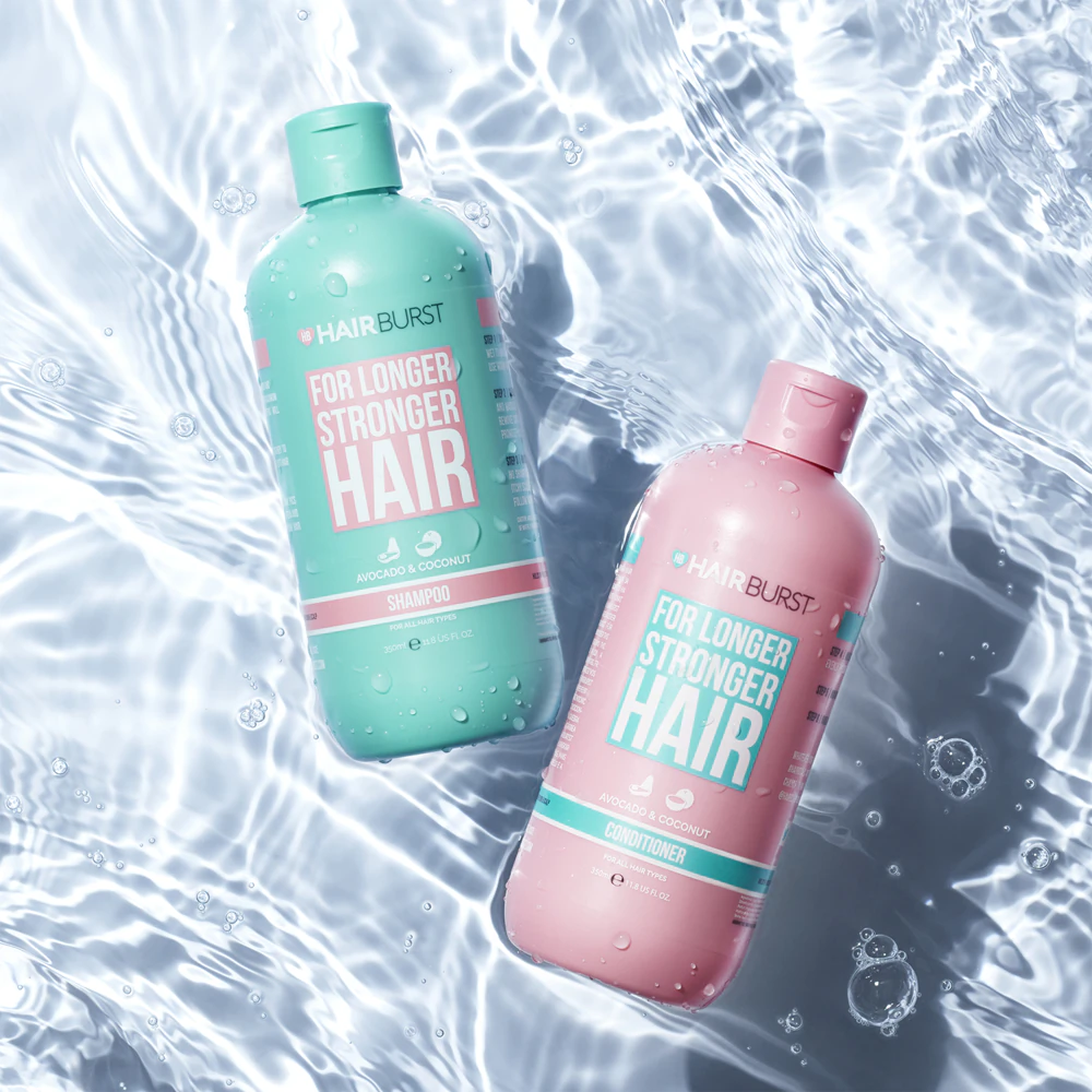 Набір для зміцнення та блиску волосся Hairburst Longer Stronger Hair