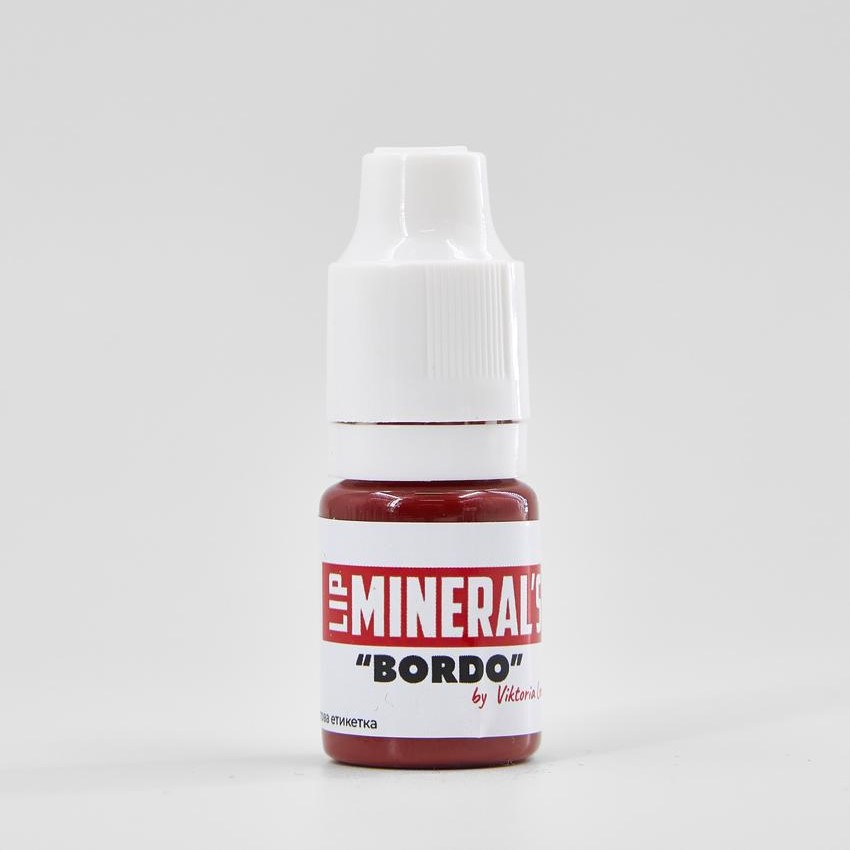 Пігмент для татуажу The Mineral BORDO (Lip minerals), 6 мл