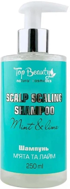 Шампунь для глибокого очищення Top Beauty Scalp Scaling Shampoo Mint & Lime М'ята та Лайм 250 мл