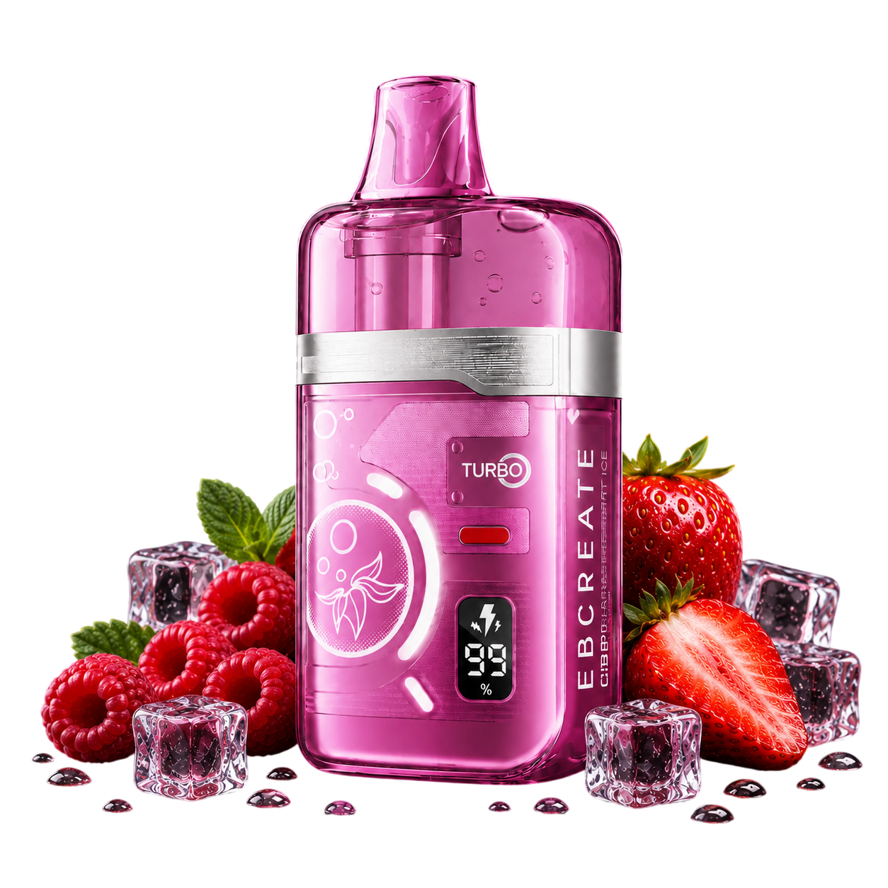 BC Pro 40000 Strawberry Raspberry Frost (Полуниця Малина з прохолодою)