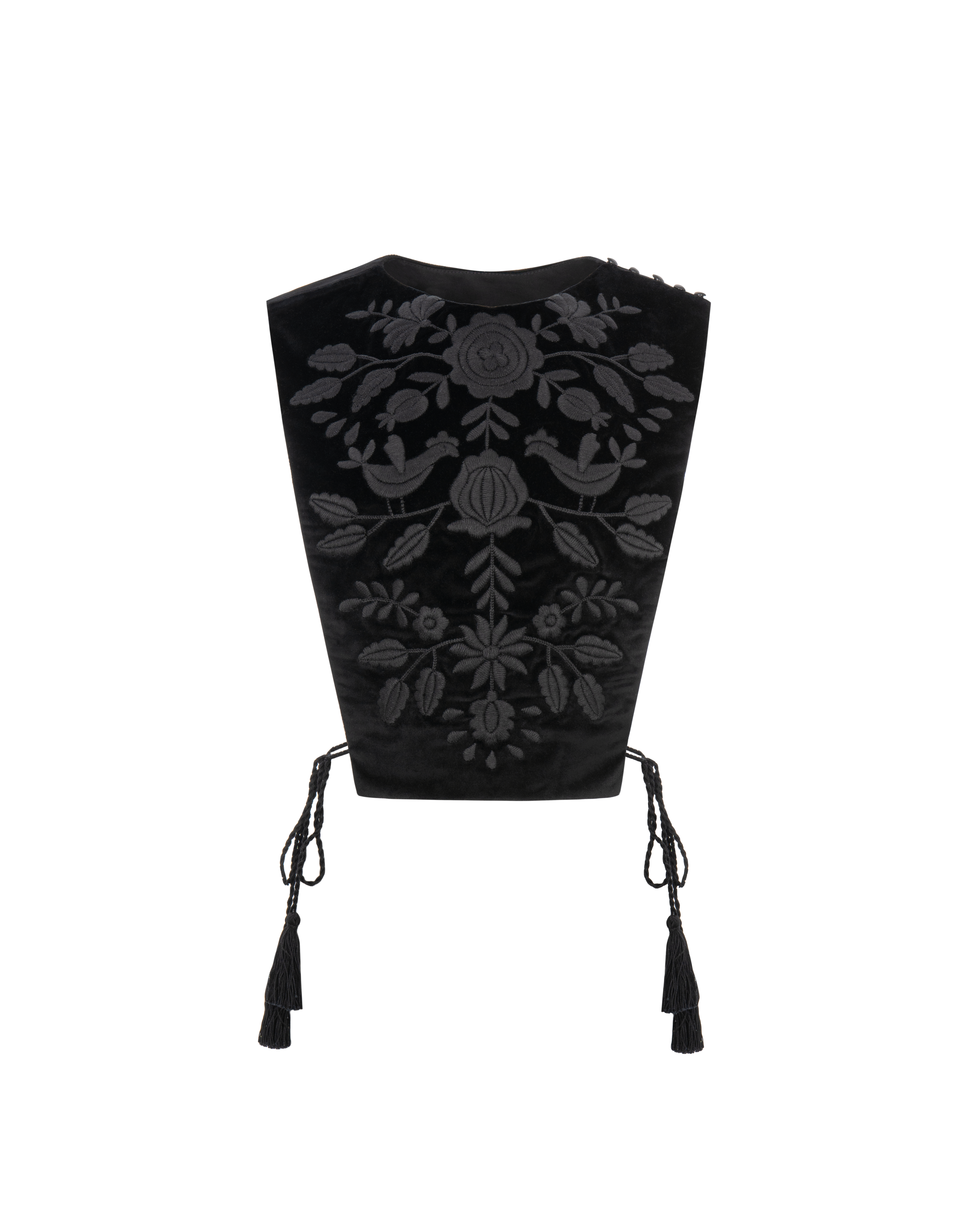 Нагрудник ПТАШКА оксамитовий