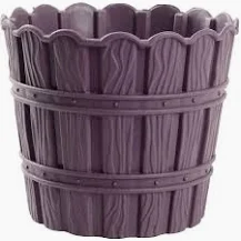 Горщик для квітів VIOLET HOUSE 1054 BAMBOO д/квітів із дренажем 1.2 л.