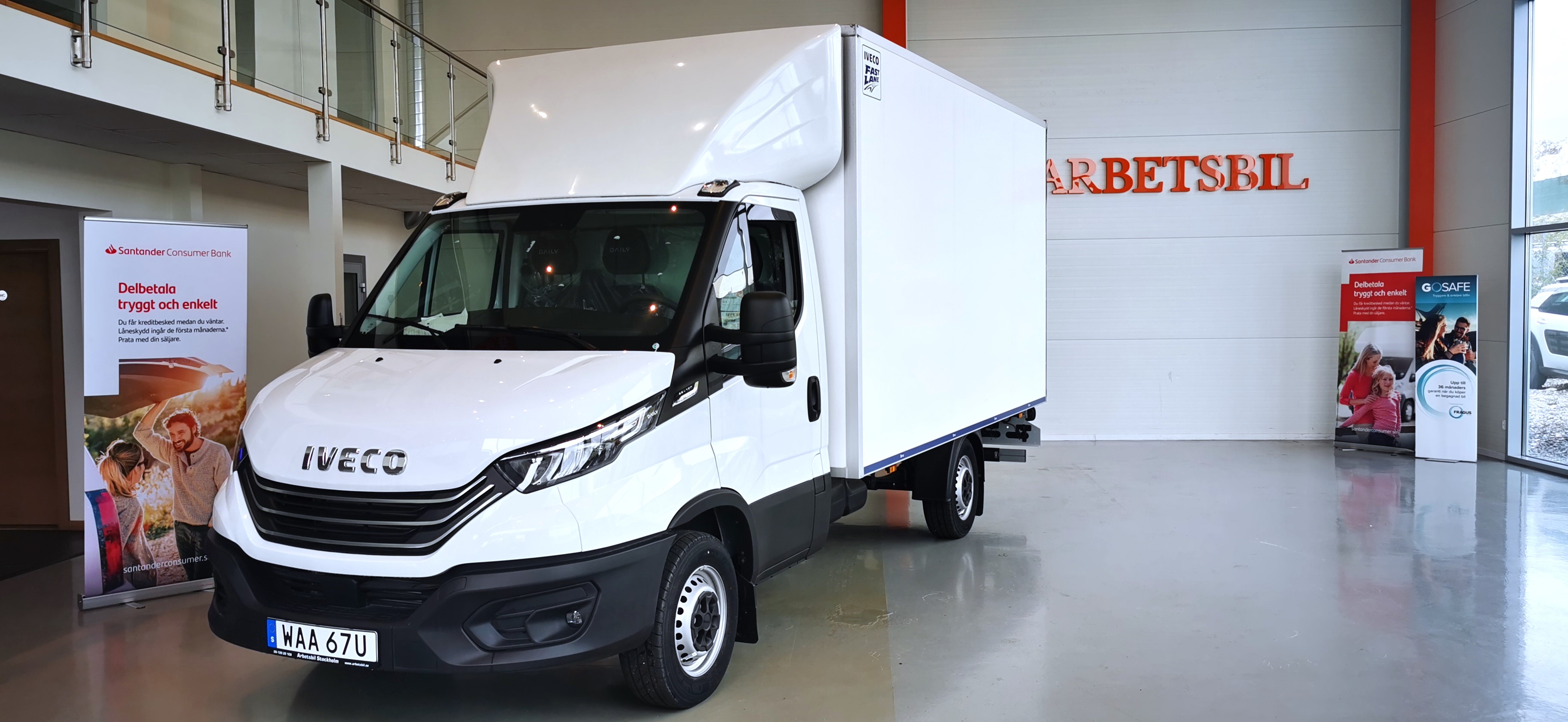 Iveco Daily 35-160 Chassi Cab 2.3 JTD Hi-Matic, 156hk, 2023