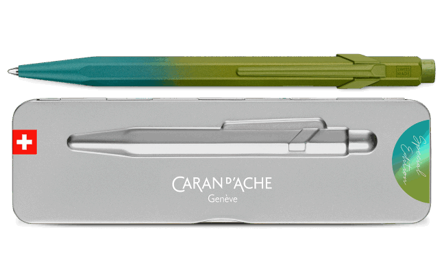 849™ ЗАЯВЛЯЙТЕ СВІЙ СТИЛЬ Arctic Green Ballpoint Pen – Special Edition