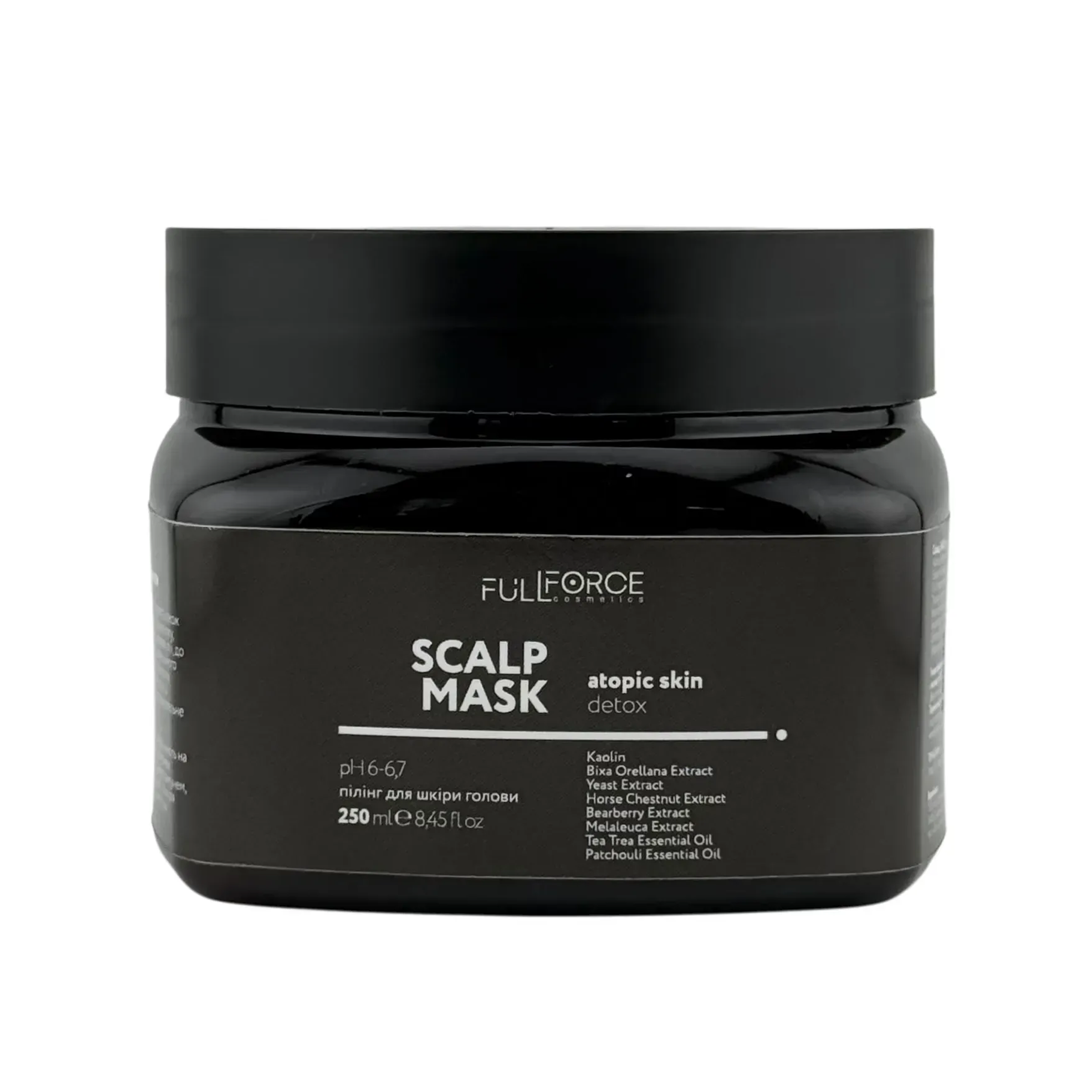Маска-глина для шкіри голови з проявами лупи SCALP MASK ATOPIK SKIN DETOX, 250 мл