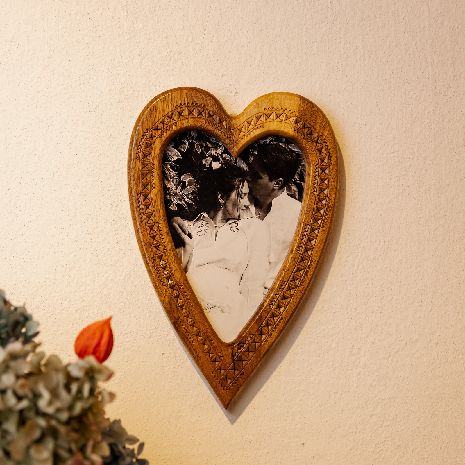 Рамка - серце для фото, 30*20 см