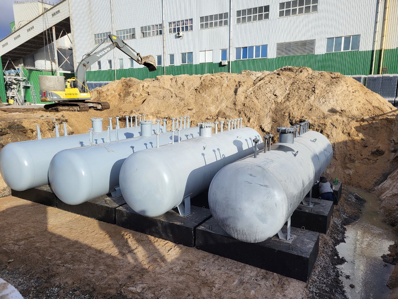 Резервуар ЗВГ/ Газгольдер СВГ/ Ємність LPG - 19.95 м3 підземний