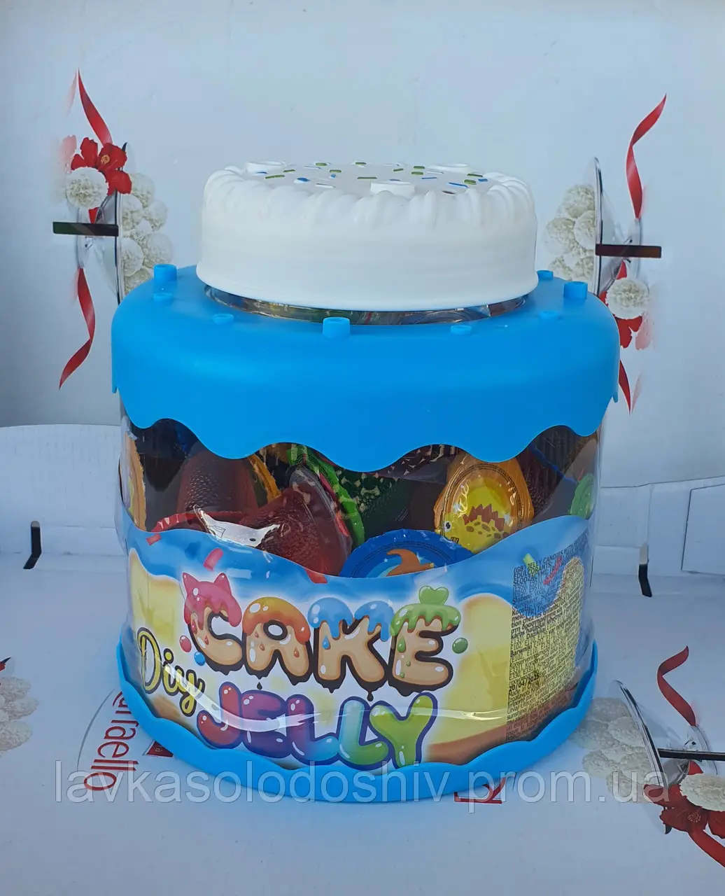 Желейні цукерки в банці