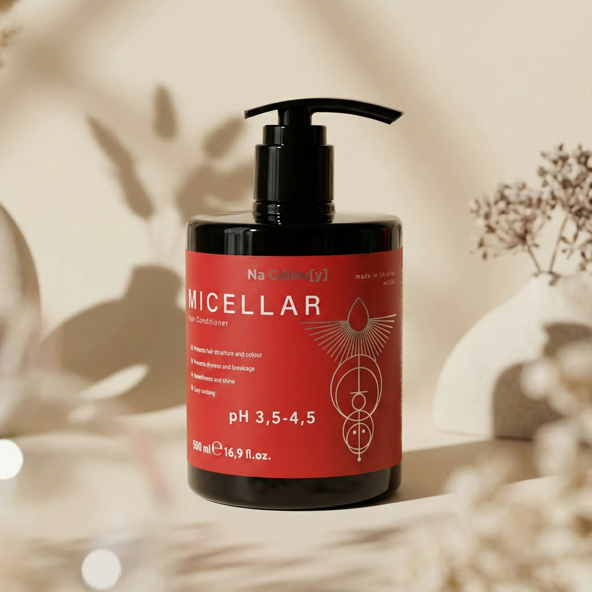 Міцелярний кондиціонер для волосся 500 мл