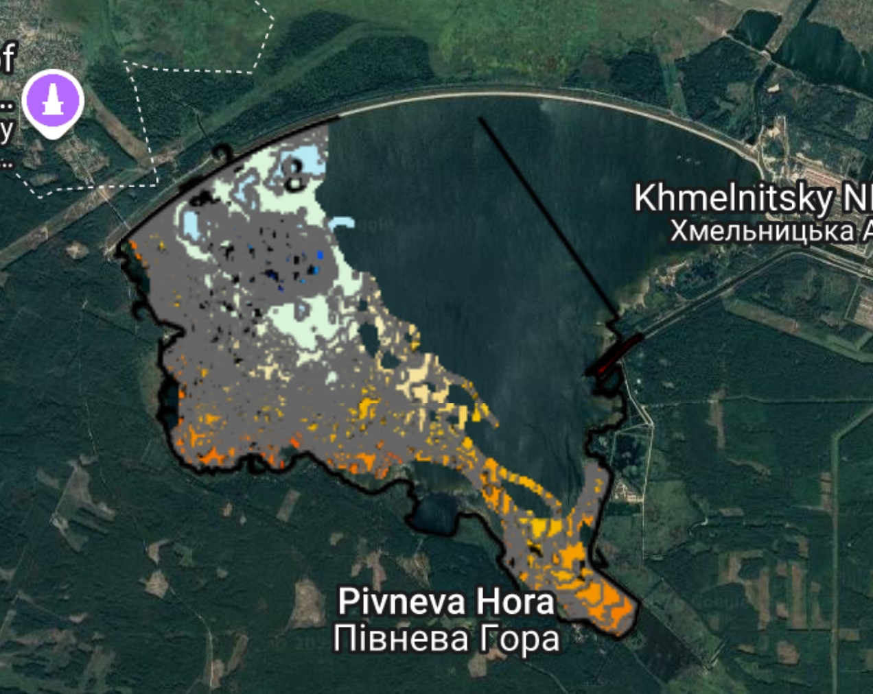 Нетішинське Водосховище (Ставок-охолоджувач Хмельницької АЕС)