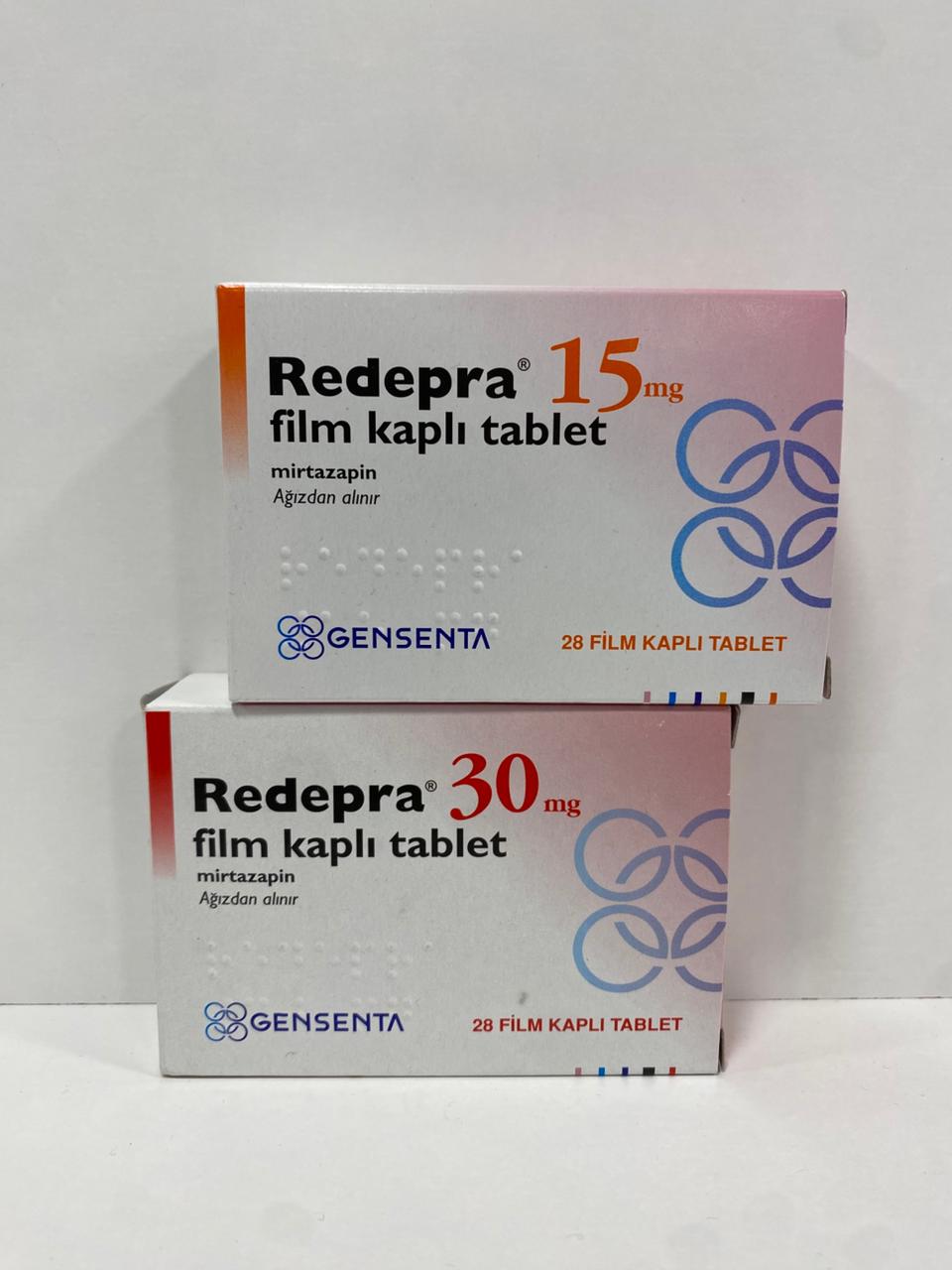 Редепра (Міртазапін) 15мг/30мг, 28шт