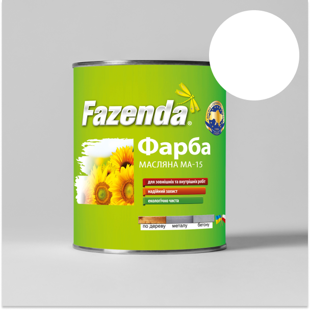 Фарба масляна МА-15 ТМ FAZENDA