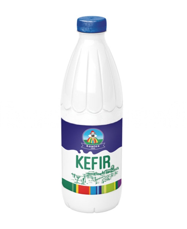 🇵🇱  "LOWICZ" Kefir natural, 1 L.