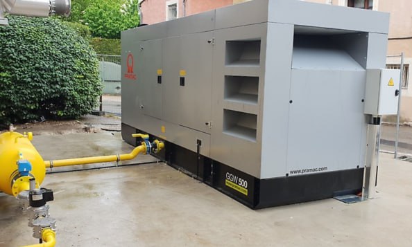 Газовий Генератор Безперебійної роботи Pramac GGW420MA