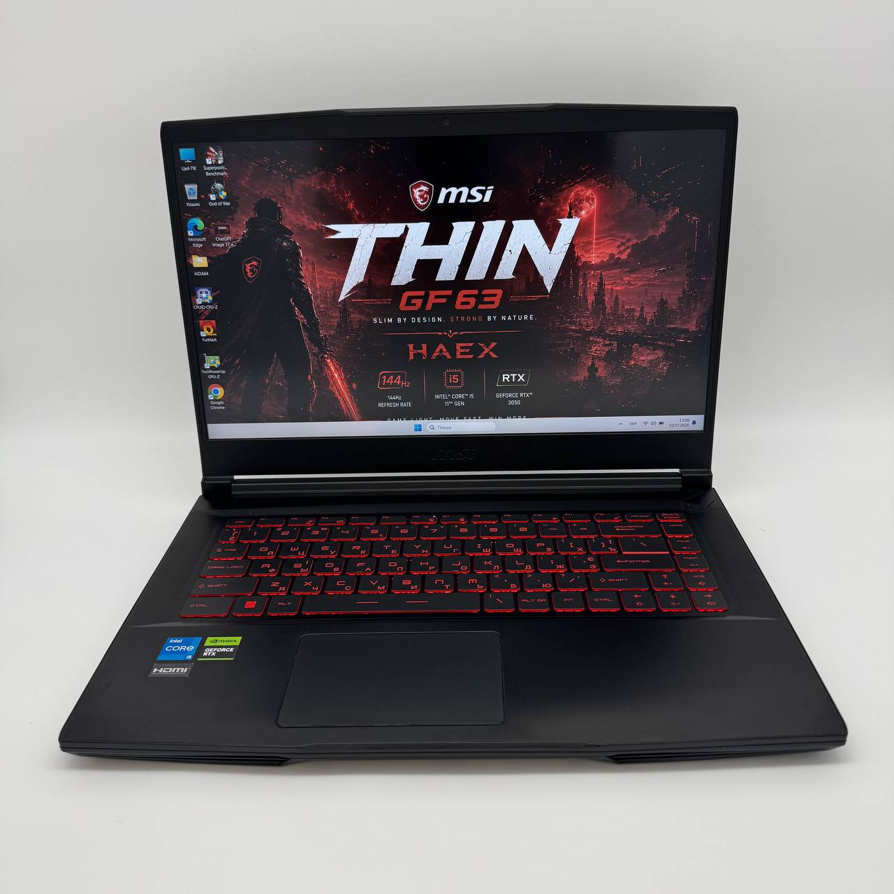 MSI Thin GF63 11UC