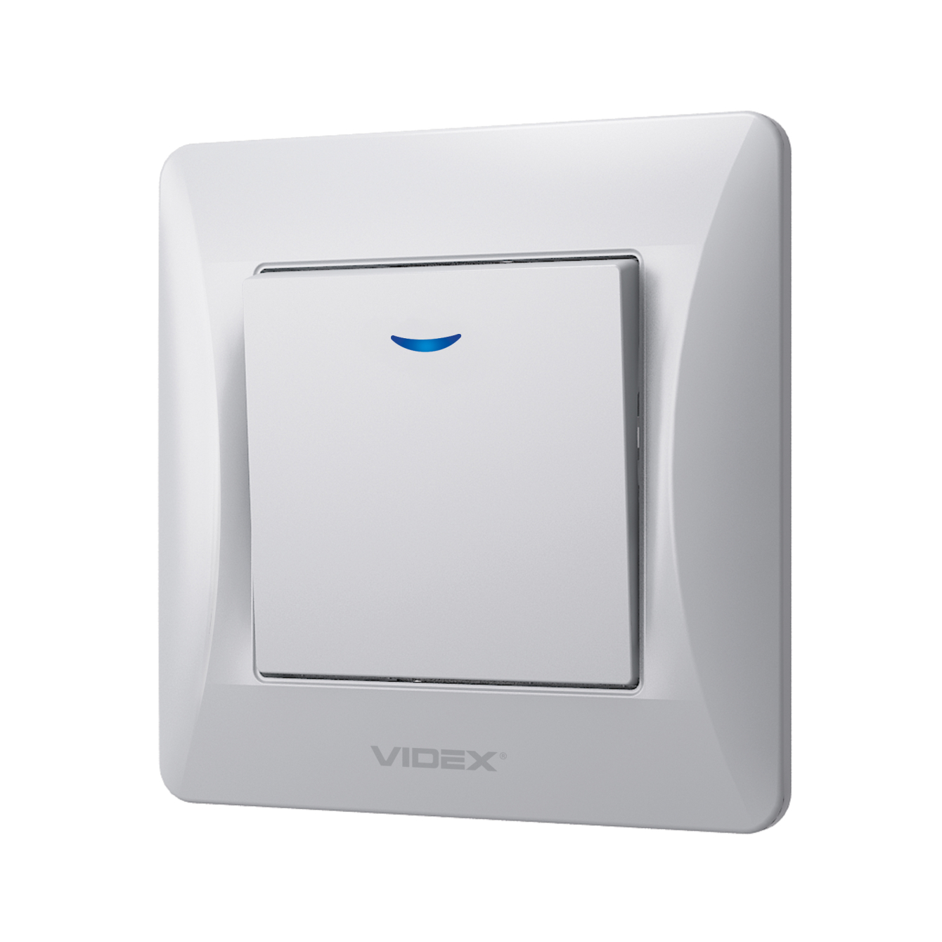 Вимикач одноклавішний з підсвіткою VIDEX BINERA