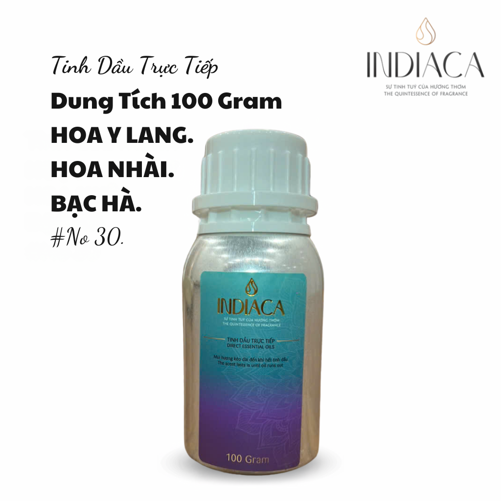 T.Dầu No 30 Xông Trực Tiếp🌿Sự Hòa Quyện Giữa Ngọt Ngào, Thanh Khiết Và Tươi Mát👉Dung Tích 100 Gram
