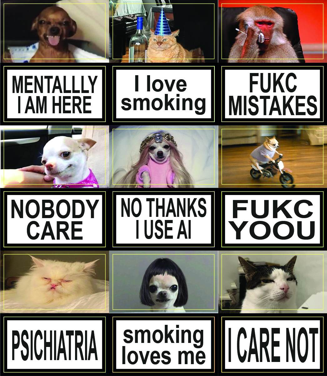 Стікерпак "I love smoking" для цигарок від True Stickers