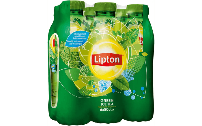 Lipton Green Ice Tea | 6 fles x 1/2 Liter