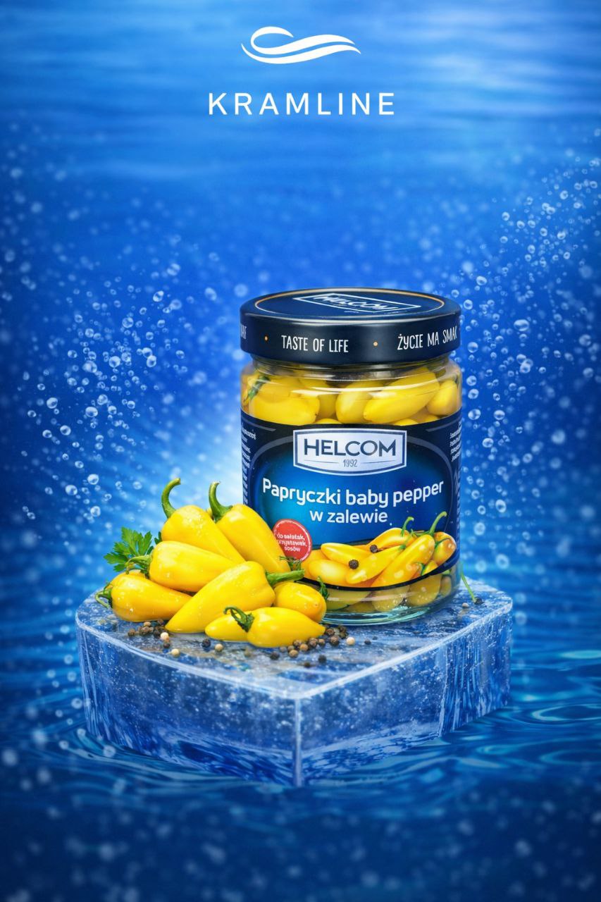 Консервований перець жовтий "Helcom"