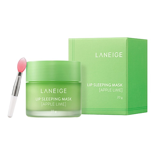 Нічна маска для губ з екстрактами яблука і лайма LANEIGE Lip Sleeping Mask Apple Lime EX 20g