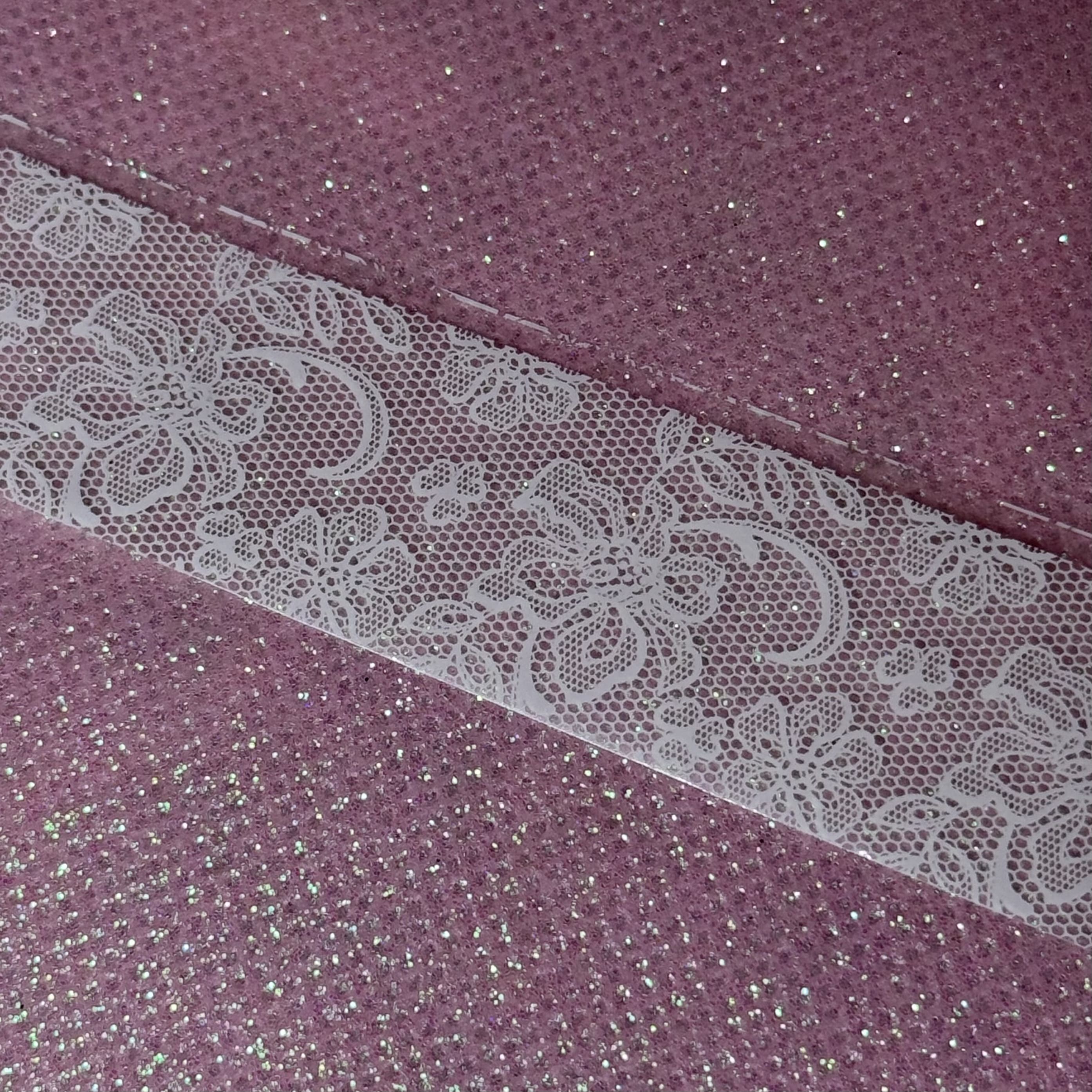 Фольга для нігтів «Біле мереживо» №3