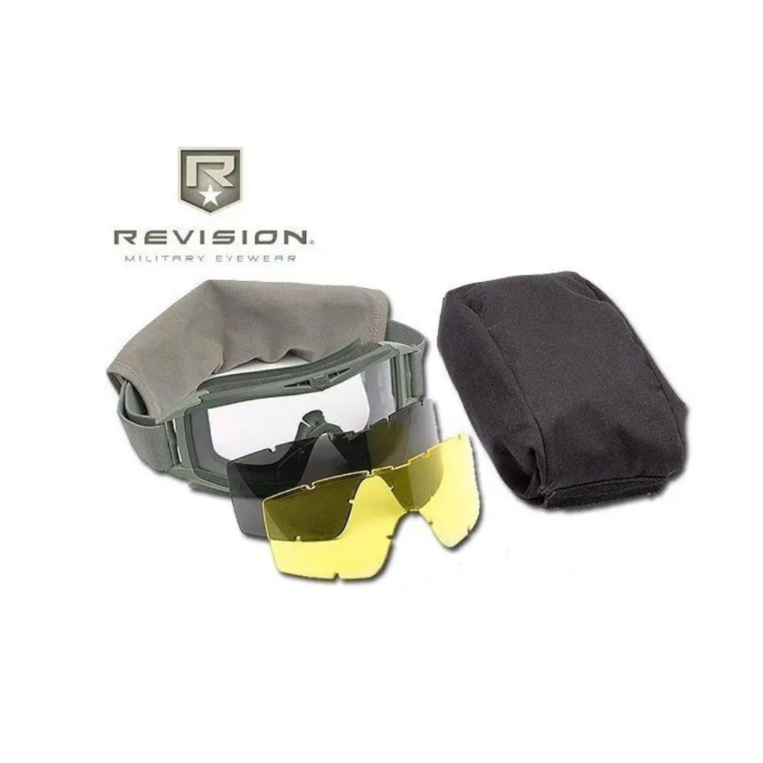 Оригінальна балістична маска "Revision Desert Locust Deluxe 3 Lens Kit" від канадського преміум бренду "REVISION".