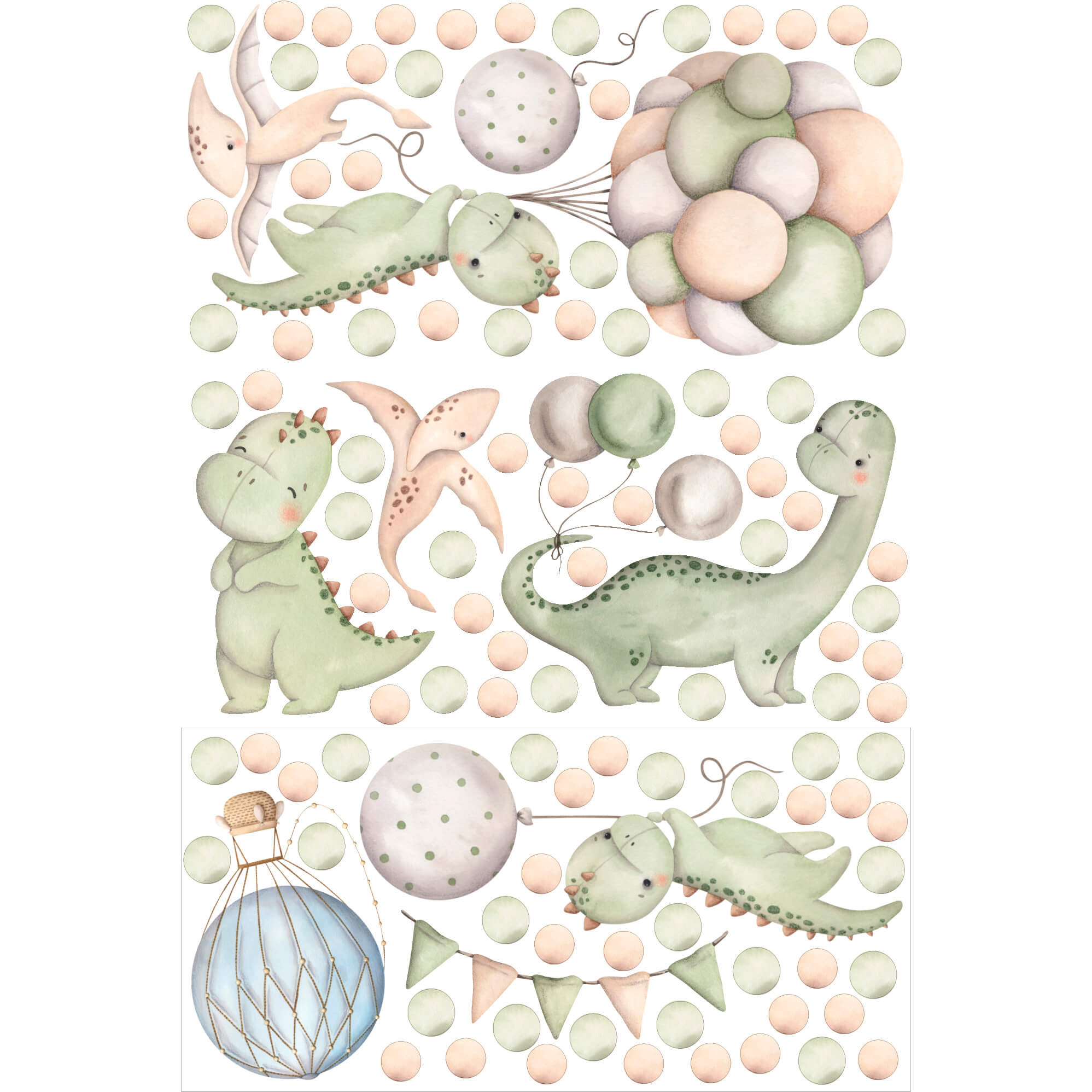 Наліпки "Діно 32.11"