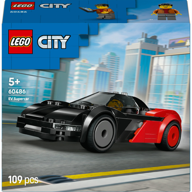 Конструктор LEGO City Електричний суперкар (60486)