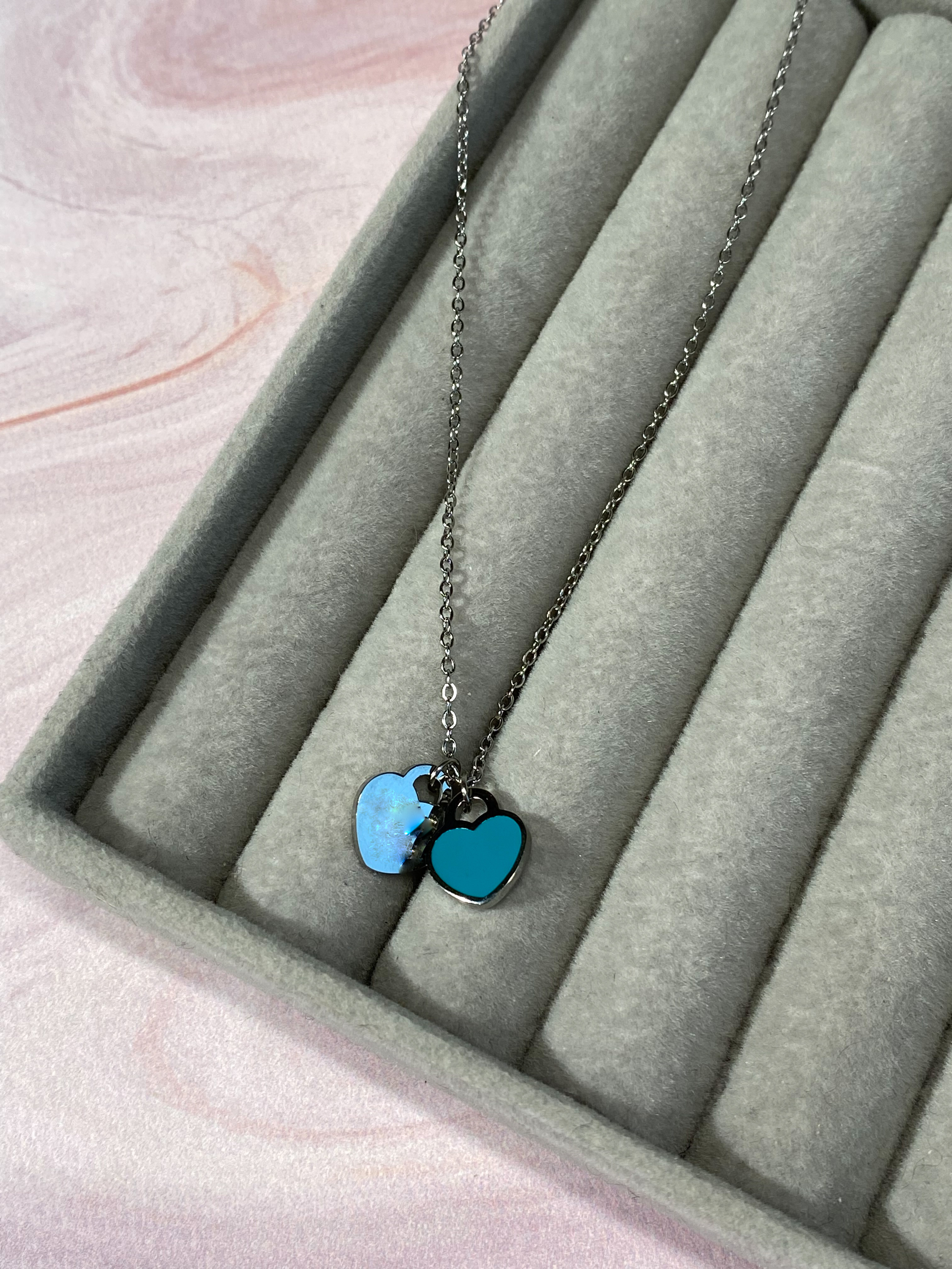 Підвіска з сердечками